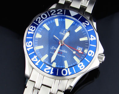 OMEGA SEAMASTER 300M GMT BLUE - Ø45mm